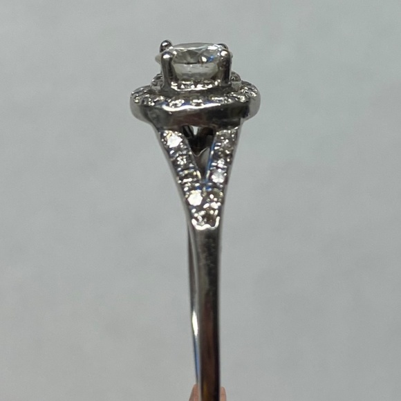 Helzberg Engagement Ring with wedding band - Picture 4 of 4